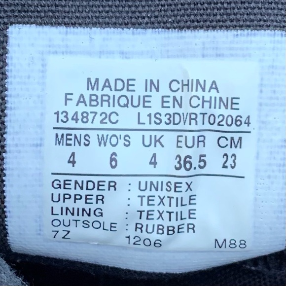 Converse Chuck Taylor All Star XXHi Neon Multicolor Colorful High Top Sneakers 6 - Picture 13 of 14